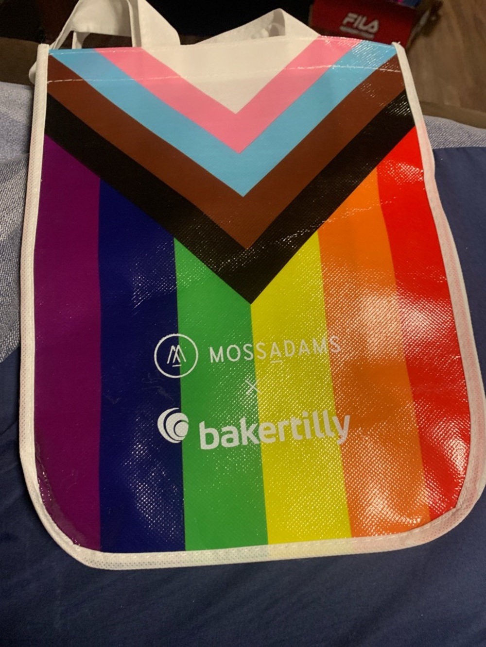 Moss Adams x Bakertilly Multicolor Pride Tote